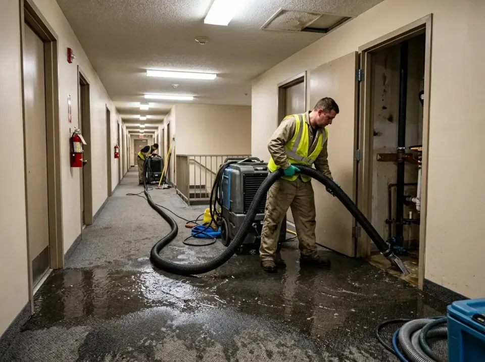multi-unit-apartment-hallway-f-005 — frequently asked questions, Emergency Burst Pipe Water Extraction & Removal in Brainerd…